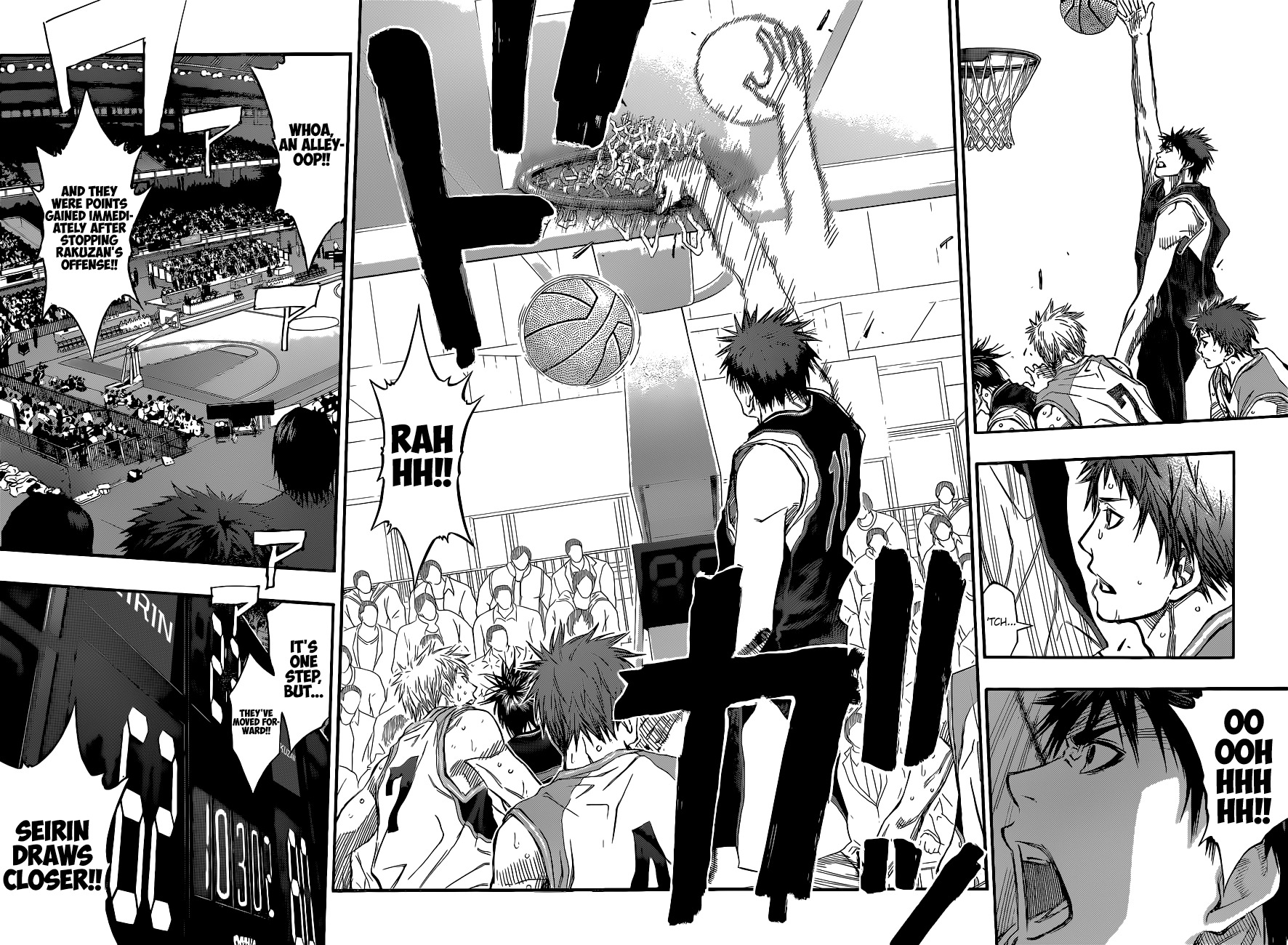 Kuroko no Basket Chapter 254 page 16 - Chapter 254: I Can't Match Him