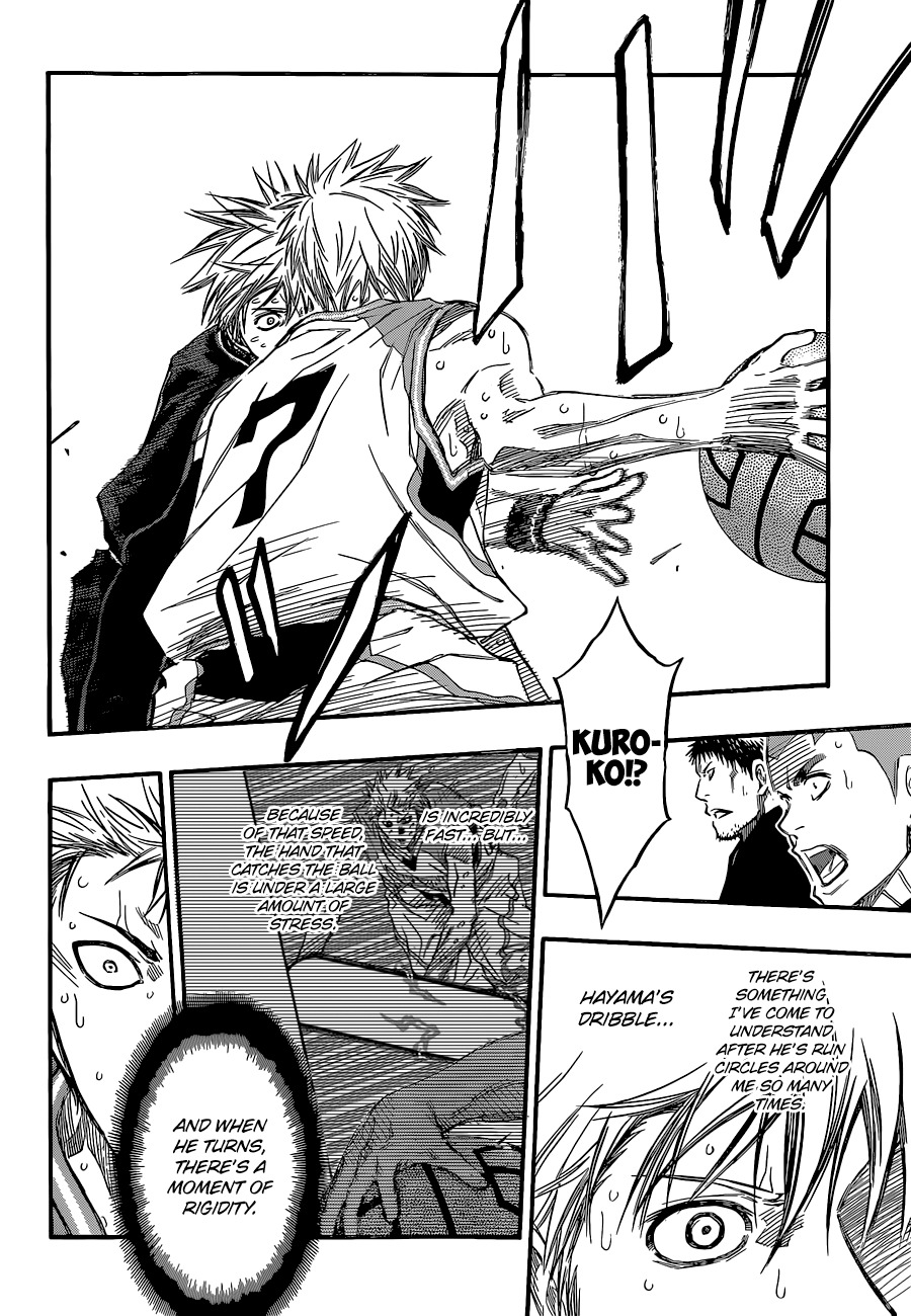 Kuroko no Basket Chapter 254 page 7 - Chapter 254: I Can't Match Him