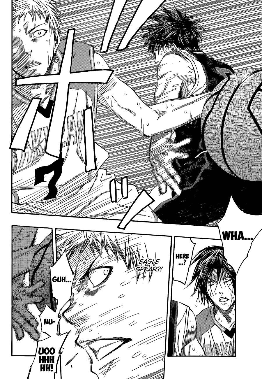 Kuroko no Basket Chapter 254 page 9 - Chapter 254: I Can't Match Him