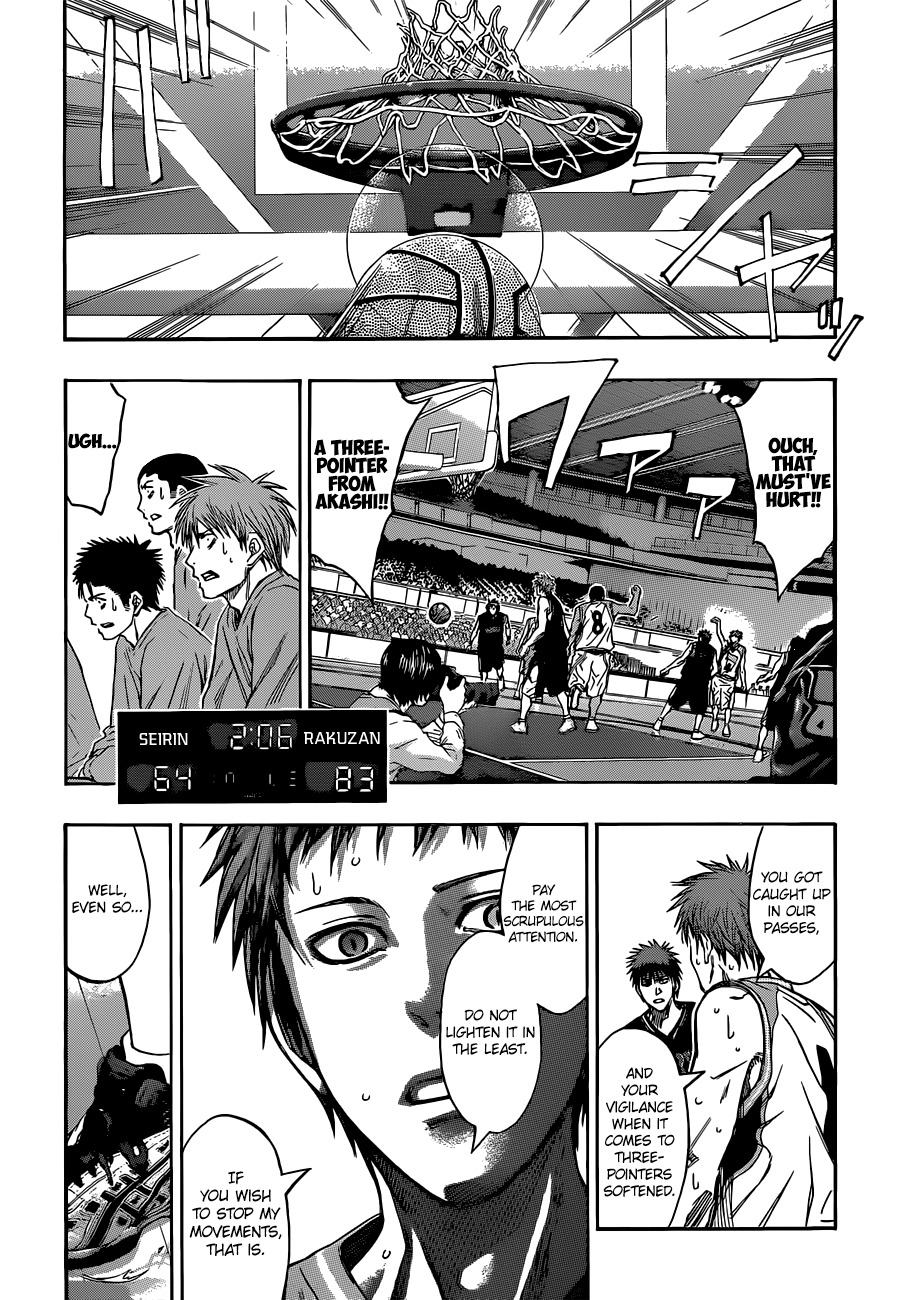 Kuroko no Basket Chapter 255 page 11 - Chapter 255: We're Gonna Do Our Best!