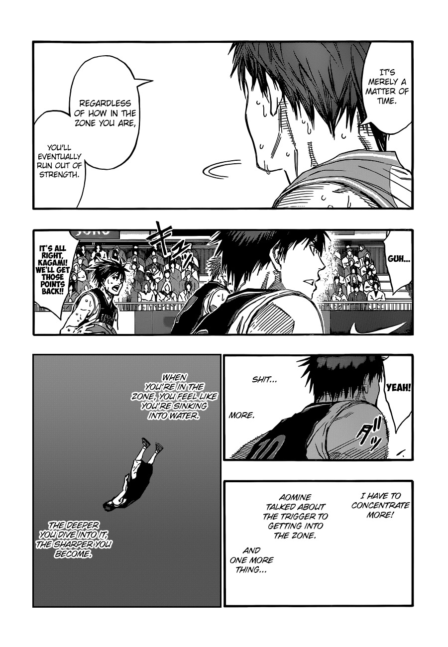 Kuroko no Basket Chapter 255 page 12 - Chapter 255: We're Gonna Do Our Best!