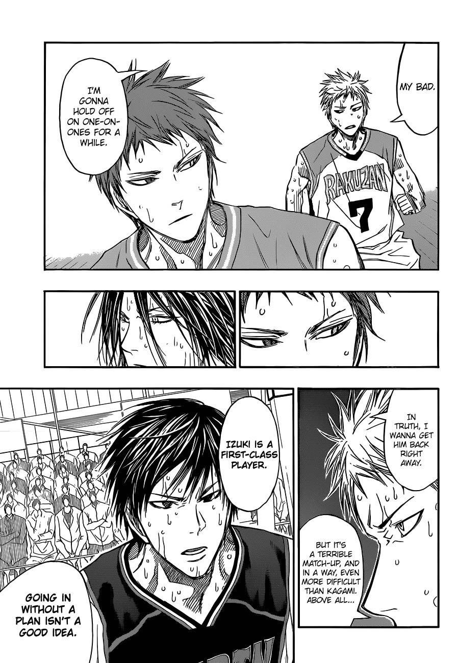Kuroko no Basket Chapter 255 page 7 - Chapter 255: We're Gonna Do Our Best!