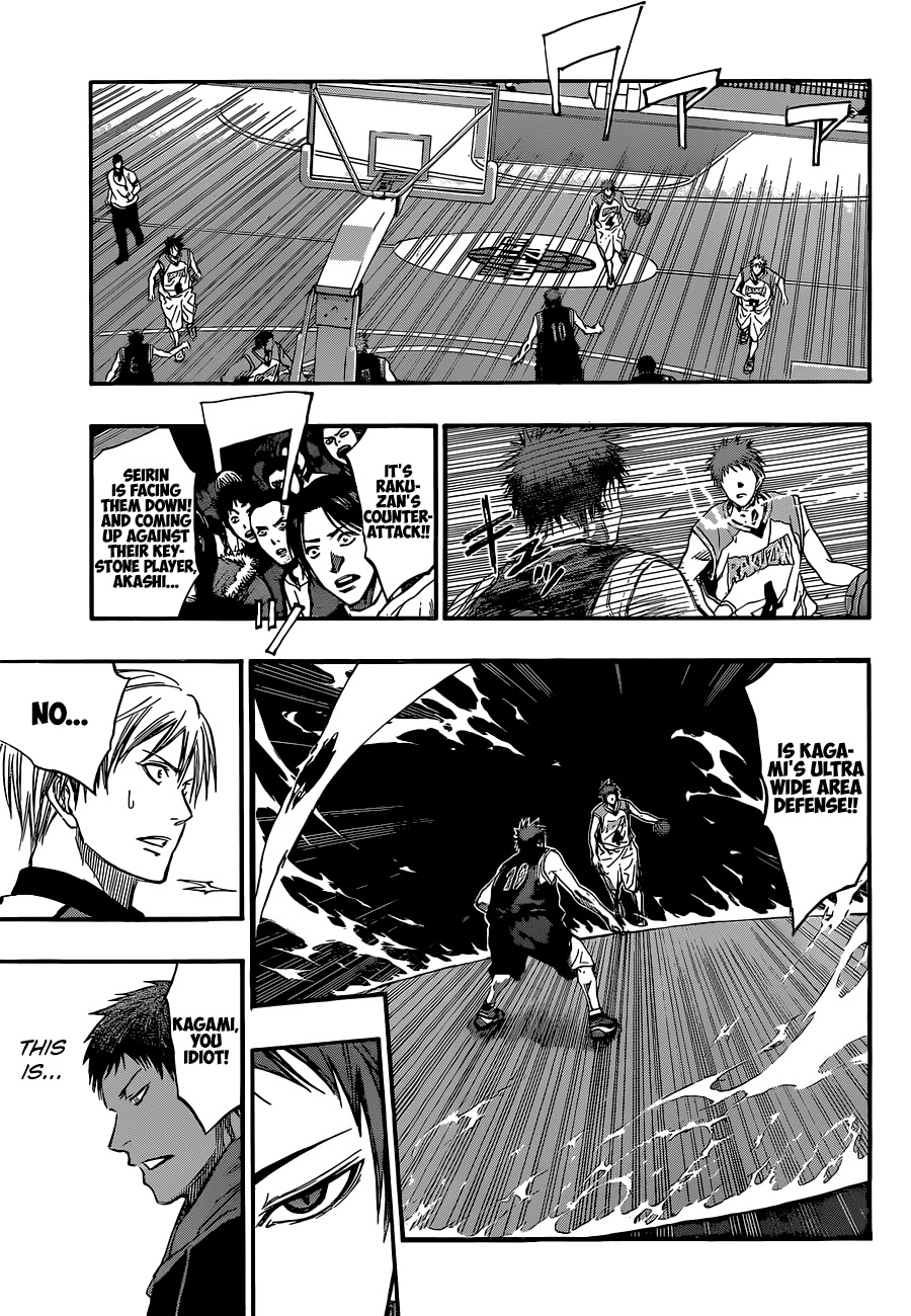 Kuroko no Basket Chapter 255 page 9 - Chapter 255: We're Gonna Do Our Best!