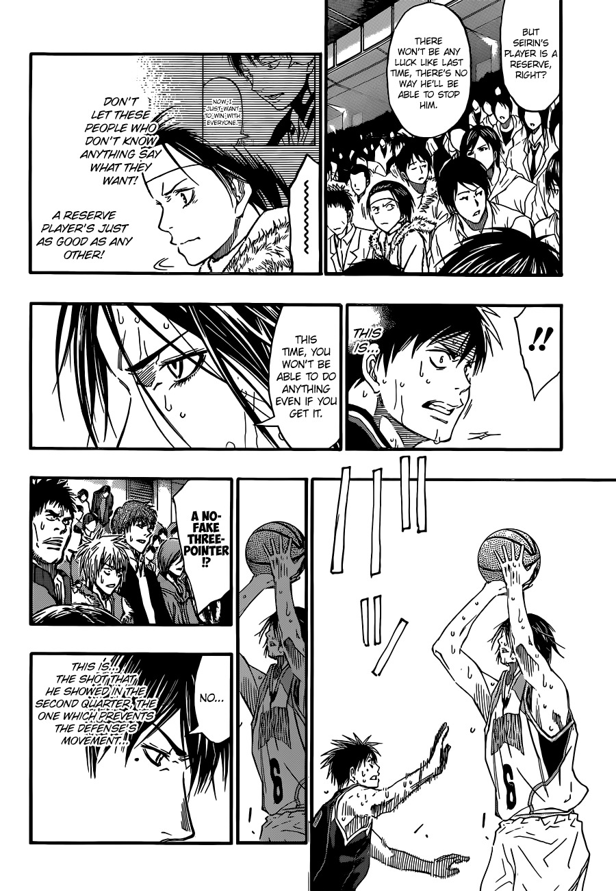 Kuroko no Basket Chapter 256 page 10 - Chapter 256: I'm Doing All That I Can Like This