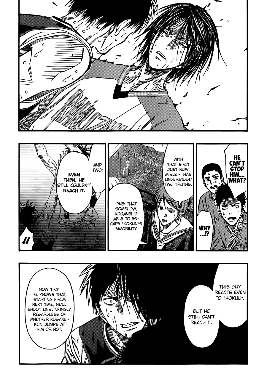 Kuroko no Basket Chapter 256 page 20 - Chapter 256: I'm Doing All That I Can Like This