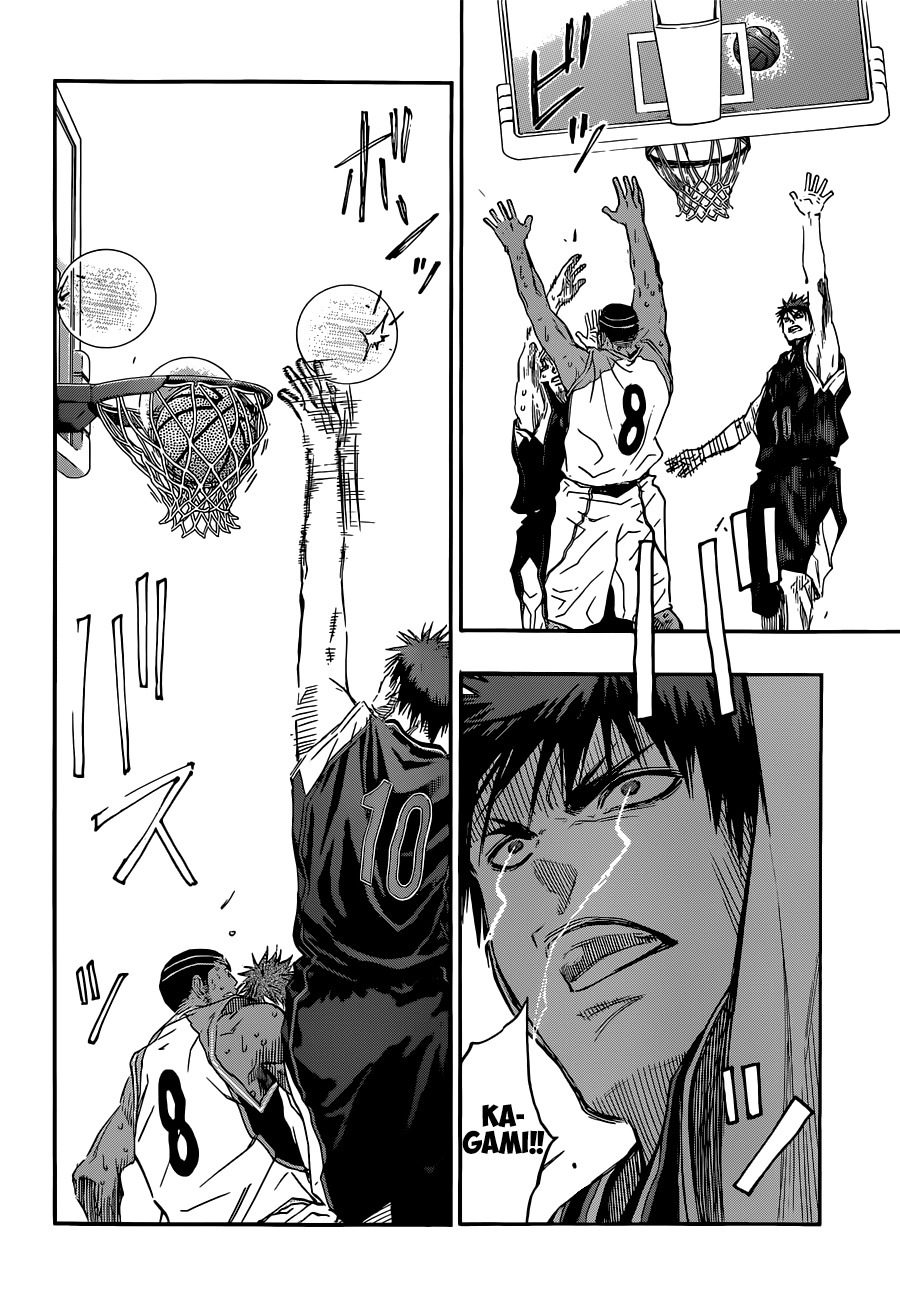Kuroko no Basket Chapter 256 page 6 - Chapter 256: I'm Doing All That I Can Like This