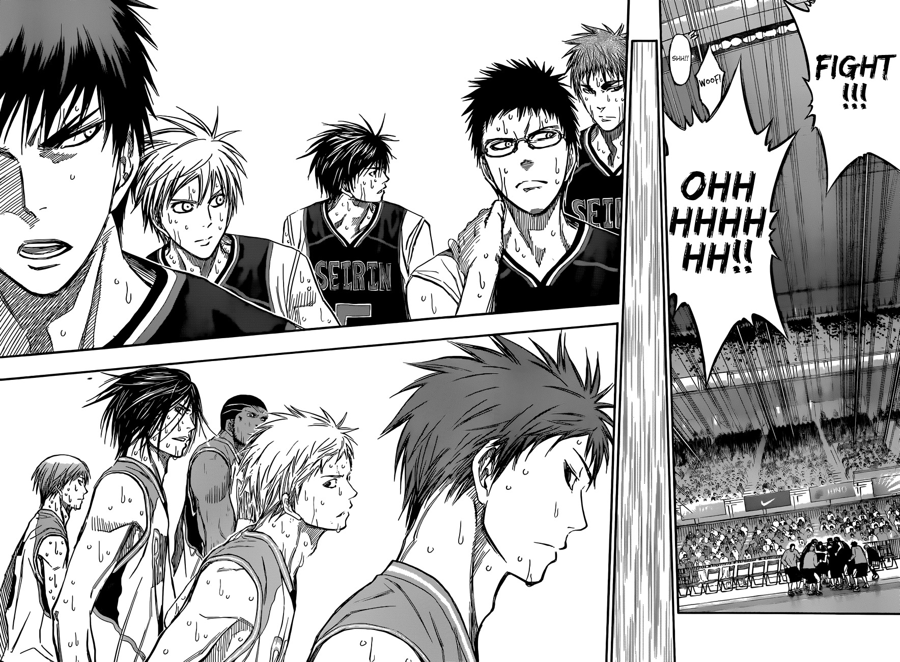 Kuroko no Basket Chapter 257 page 14 - Chapter 257: Let's Do This, Rakuzan!!