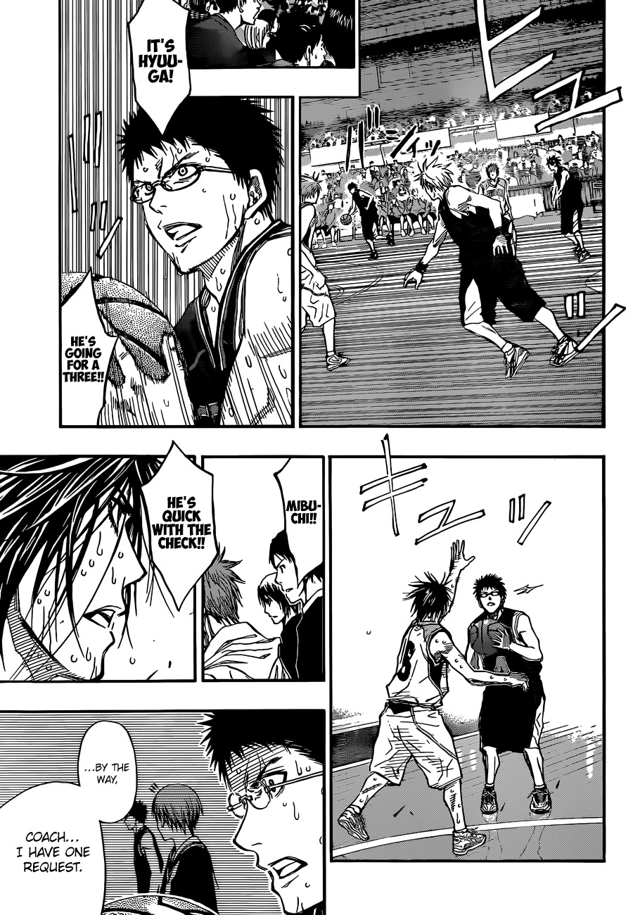 Kuroko no Basket Chapter 257 page 18 - Chapter 257: Let's Do This, Rakuzan!!