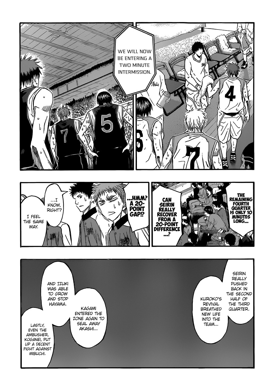 Kuroko no Basket Chapter 257 page 5 - Chapter 257: Let's Do This, Rakuzan!!