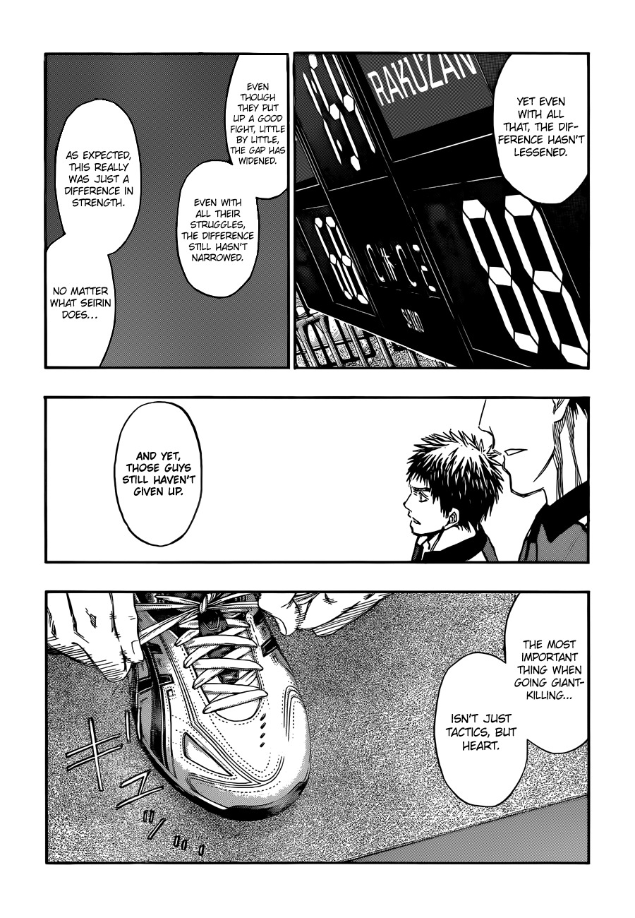 Kuroko no Basket Chapter 257 page 6 - Chapter 257: Let's Do This, Rakuzan!!