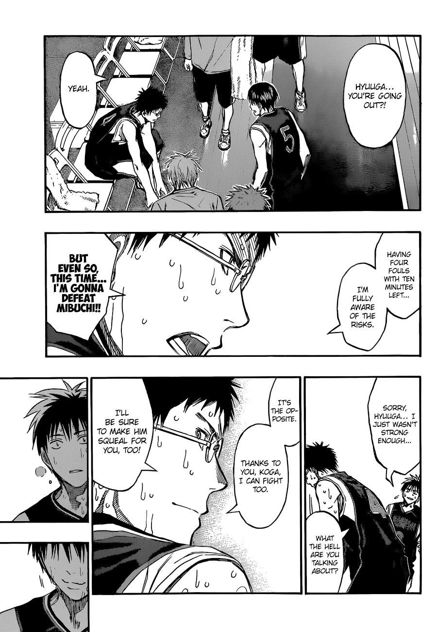 Kuroko no Basket Chapter 257 page 7 - Chapter 257: Let's Do This, Rakuzan!!