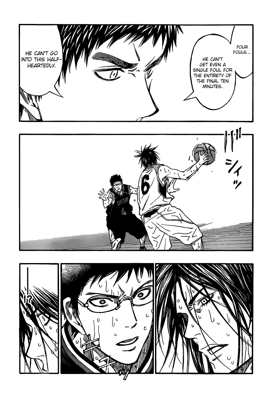 Kuroko no Basket Chapter 258 page 10 - Chapter 258: We Can't Stop You Anymore
