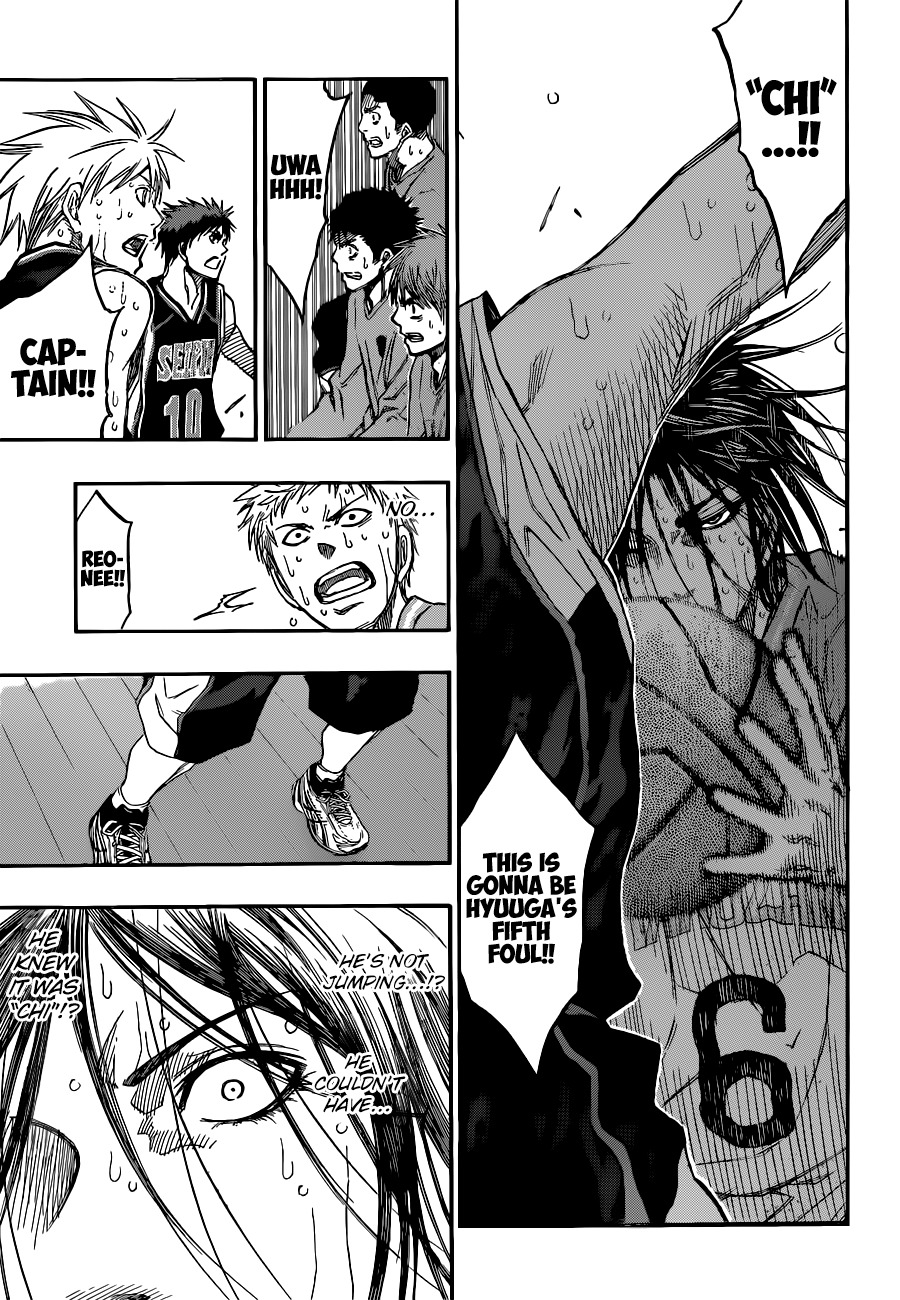 Kuroko no Basket Chapter 258 page 13 - Chapter 258: We Can't Stop You Anymore