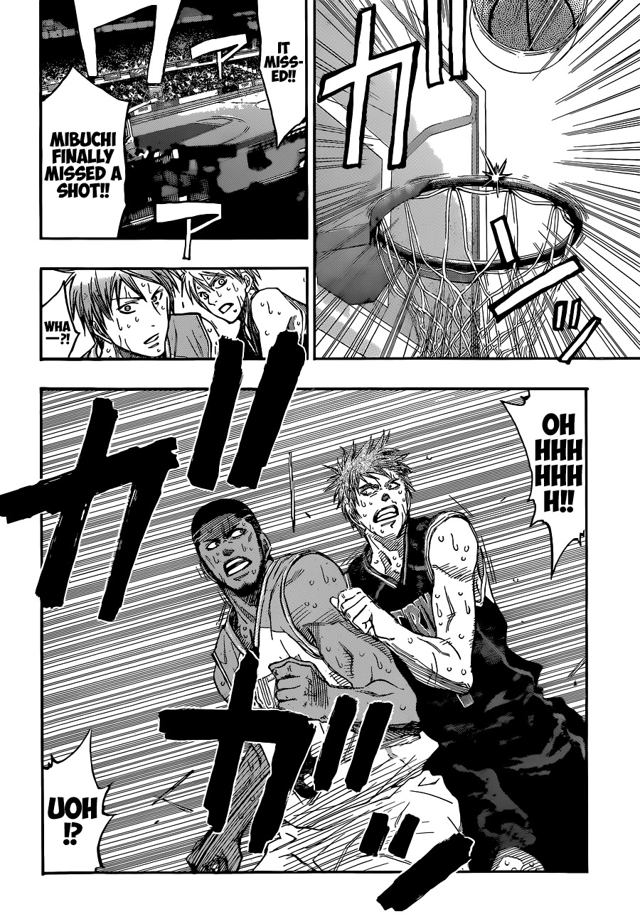 Kuroko no Basket Chapter 258 page 15 - Chapter 258: We Can't Stop You Anymore