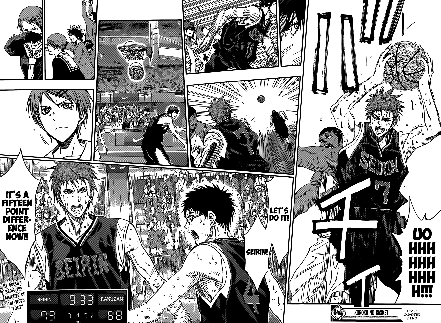 Kuroko no Basket Chapter 258 page 19 - Chapter 258: We Can't Stop You Anymore