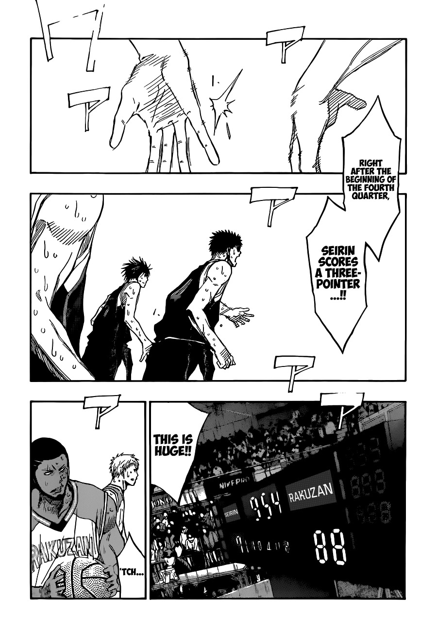 Kuroko no Basket Chapter 258 page 6 - Chapter 258: We Can't Stop You Anymore