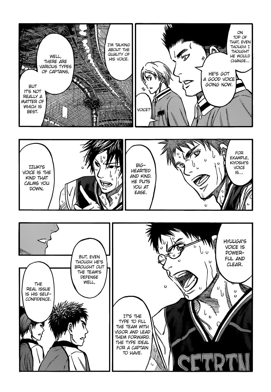 Kuroko no Basket Chapter 258 page 9 - Chapter 258: We Can't Stop You Anymore