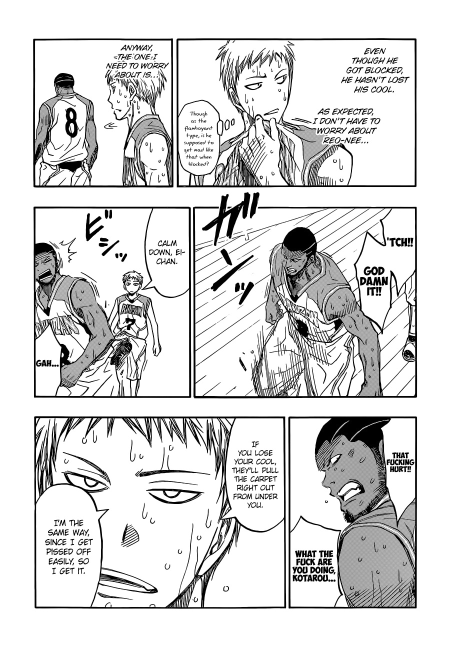 Kuroko no Basket Chapter 259 page 5 - Chapter 259: I'll Definitely Stop This Shot!!