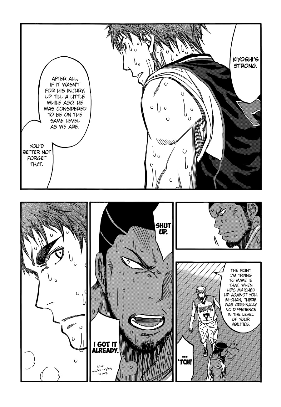 Kuroko no Basket Chapter 259 page 6 - Chapter 259: I'll Definitely Stop This Shot!!