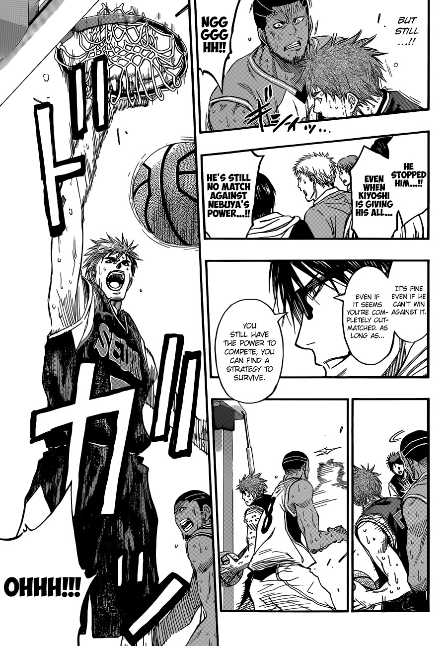 Kuroko no Basket Chapter 260 page 13 - Chapter 260: A Word Of Advice