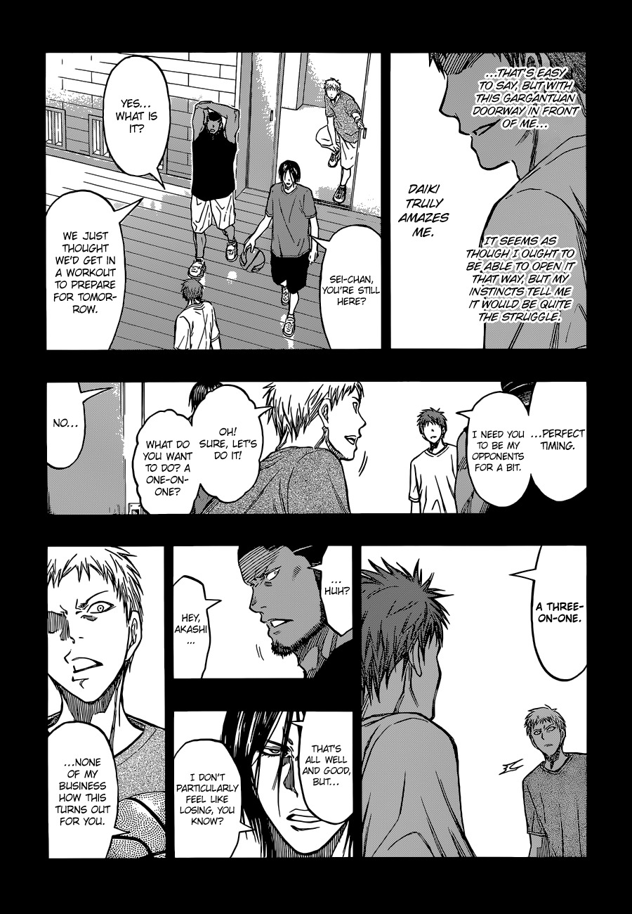 Kuroko no Basket Chapter 260 page 5 - Chapter 260: A Word Of Advice