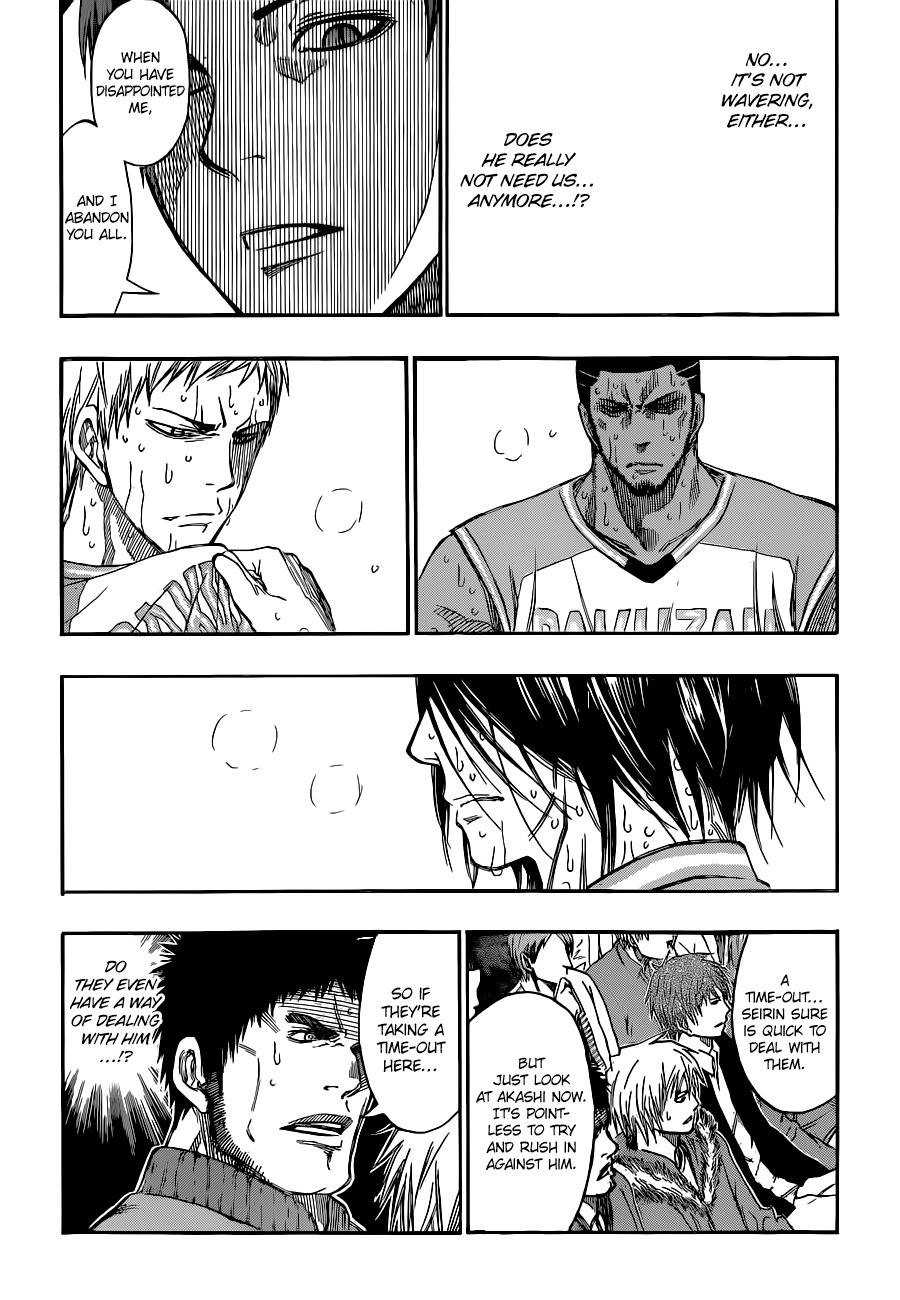 Kuroko no Basket Chapter 261 page 11 - Chapter 261: That's Enough