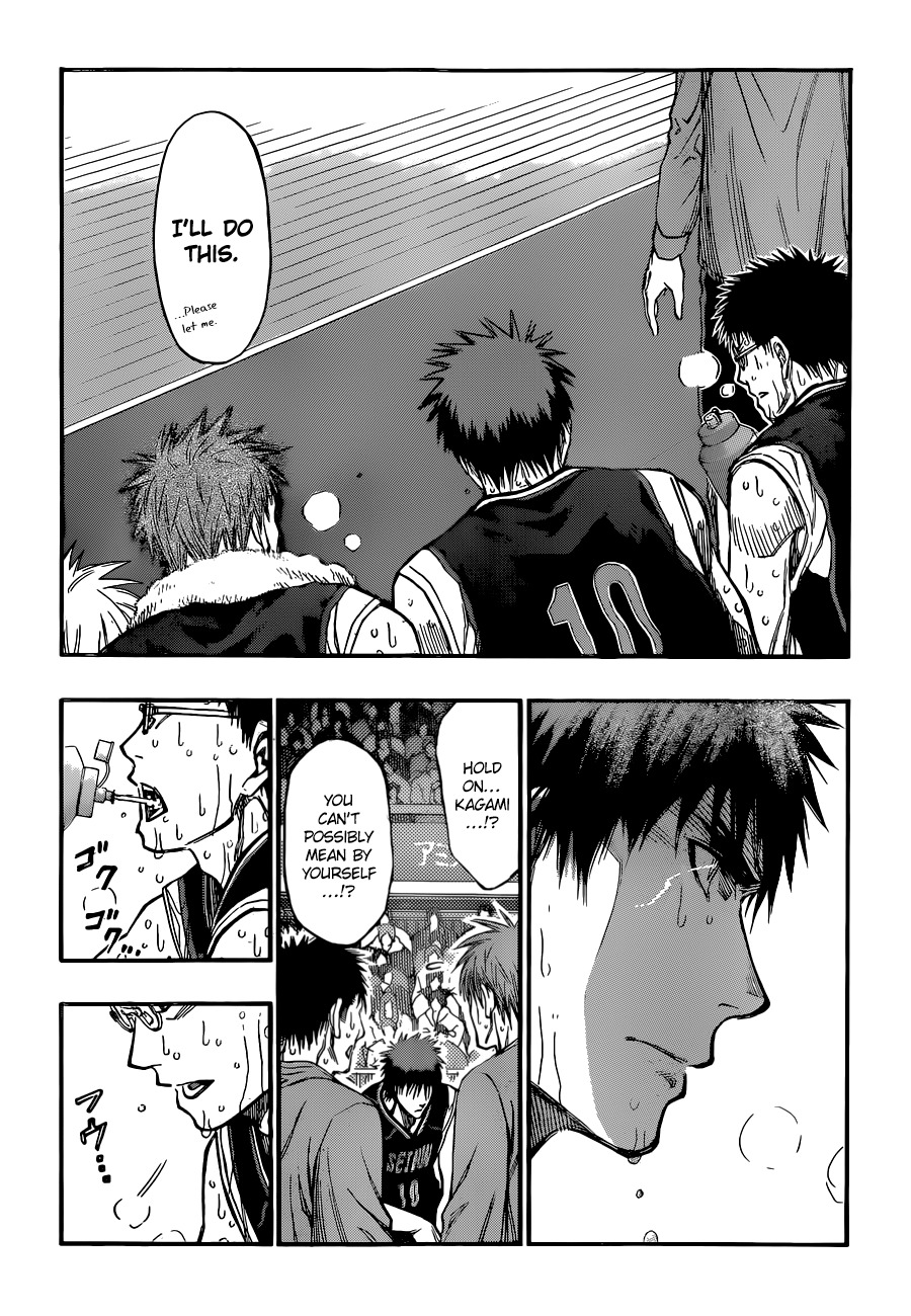 Kuroko no Basket Chapter 261 page 12 - Chapter 261: That's Enough