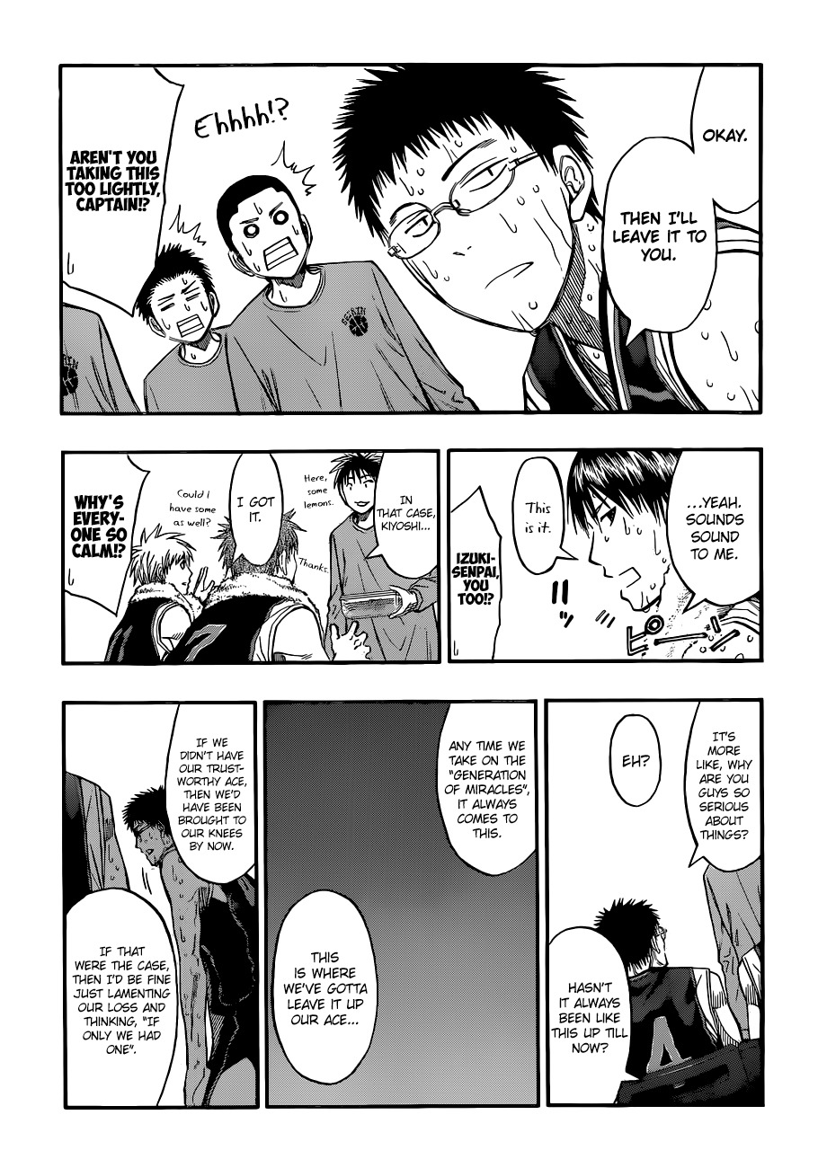 Kuroko no Basket Chapter 261 page 13 - Chapter 261: That's Enough