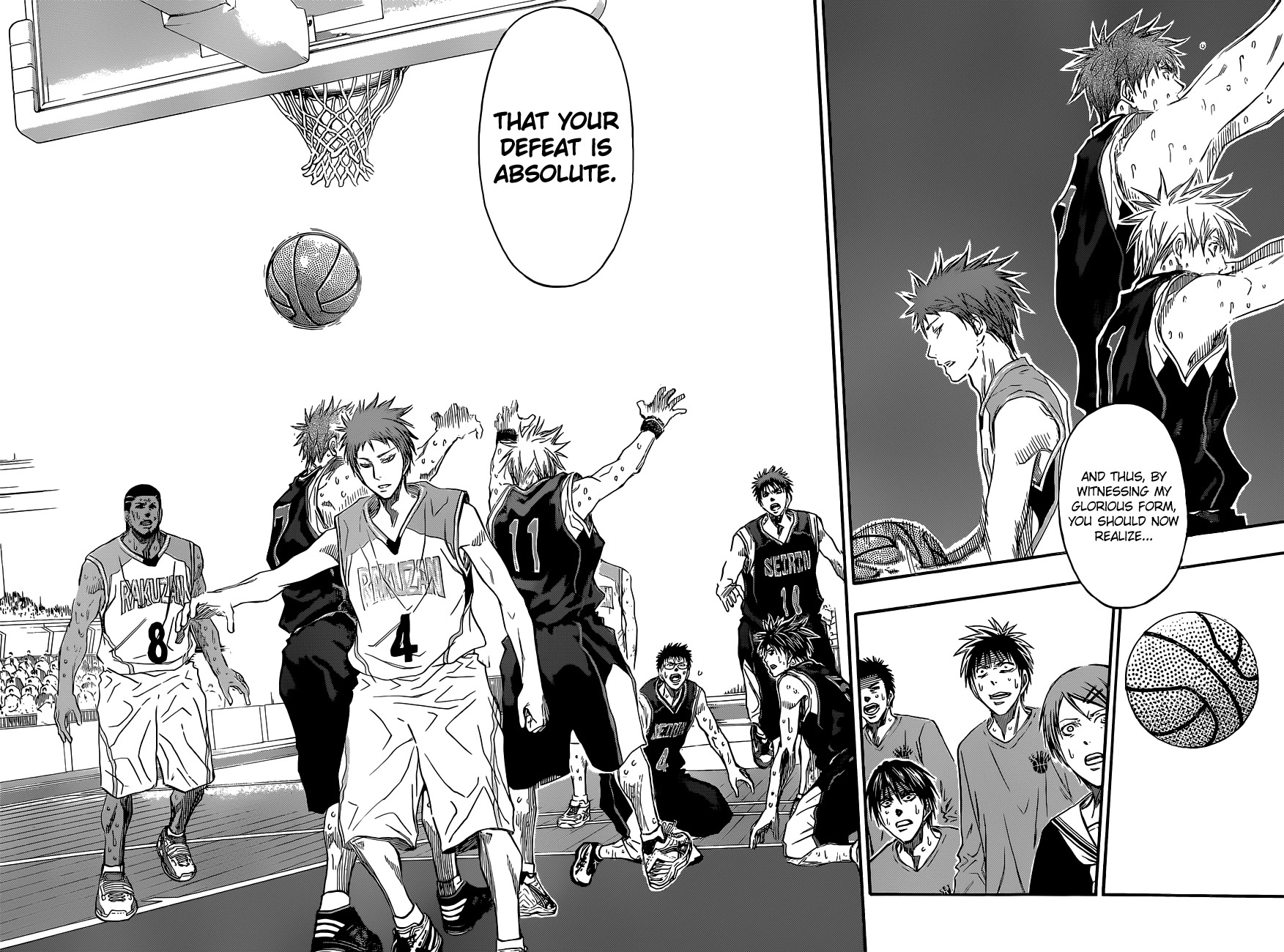 Kuroko no Basket Chapter 261 page 9 - Chapter 261: That's Enough