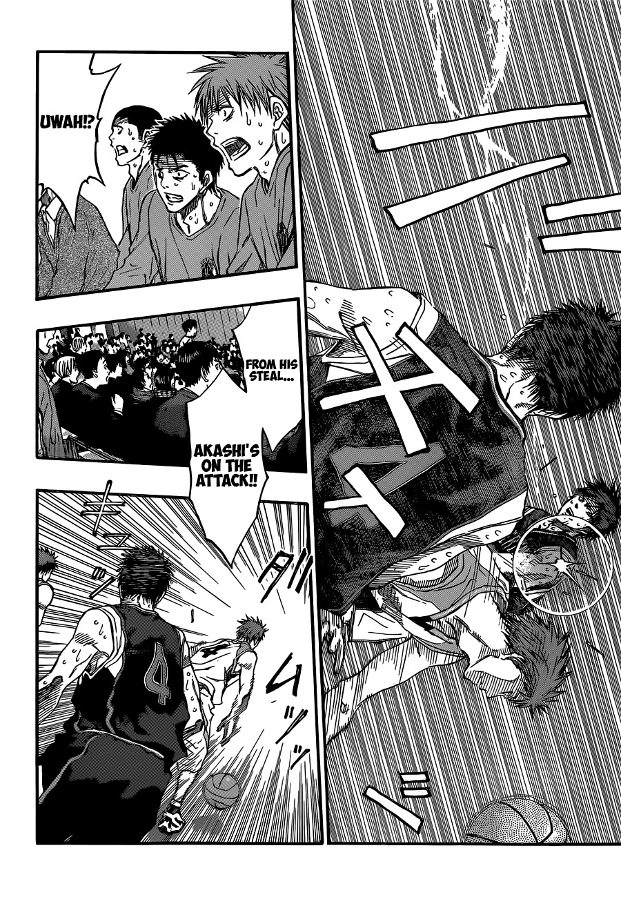 Kuroko no Basket Chapter 262 page 7 - Chapter 262: Why Don't You Give Up?
