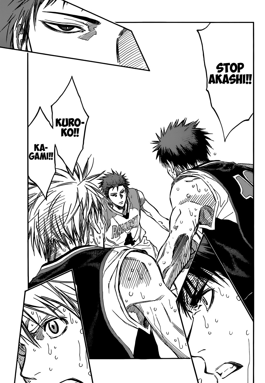 Kuroko no Basket Chapter 263 page 11 - Chapter 263: Please Stop Akashi!!