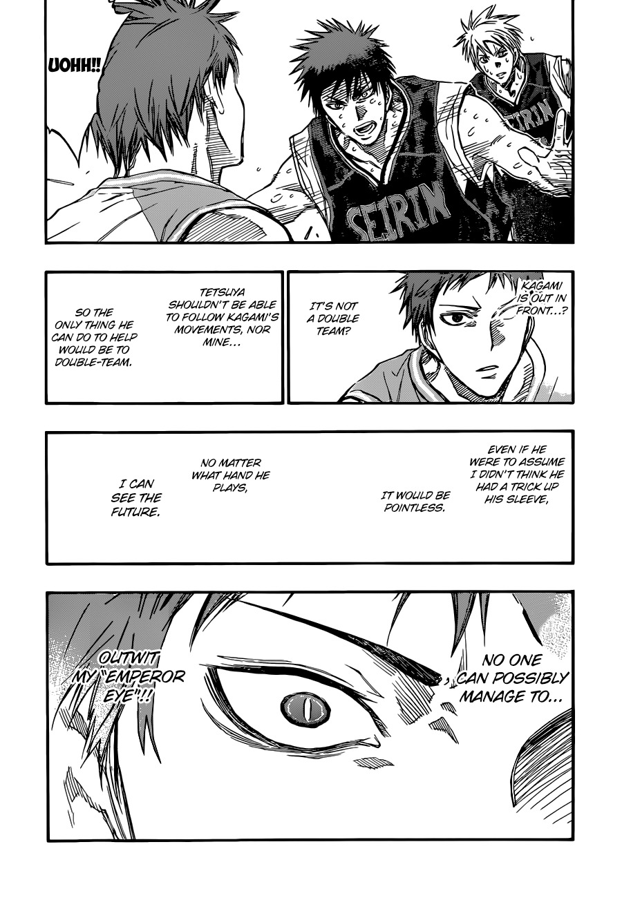 Kuroko no Basket Chapter 263 page 12 - Chapter 263: Please Stop Akashi!!