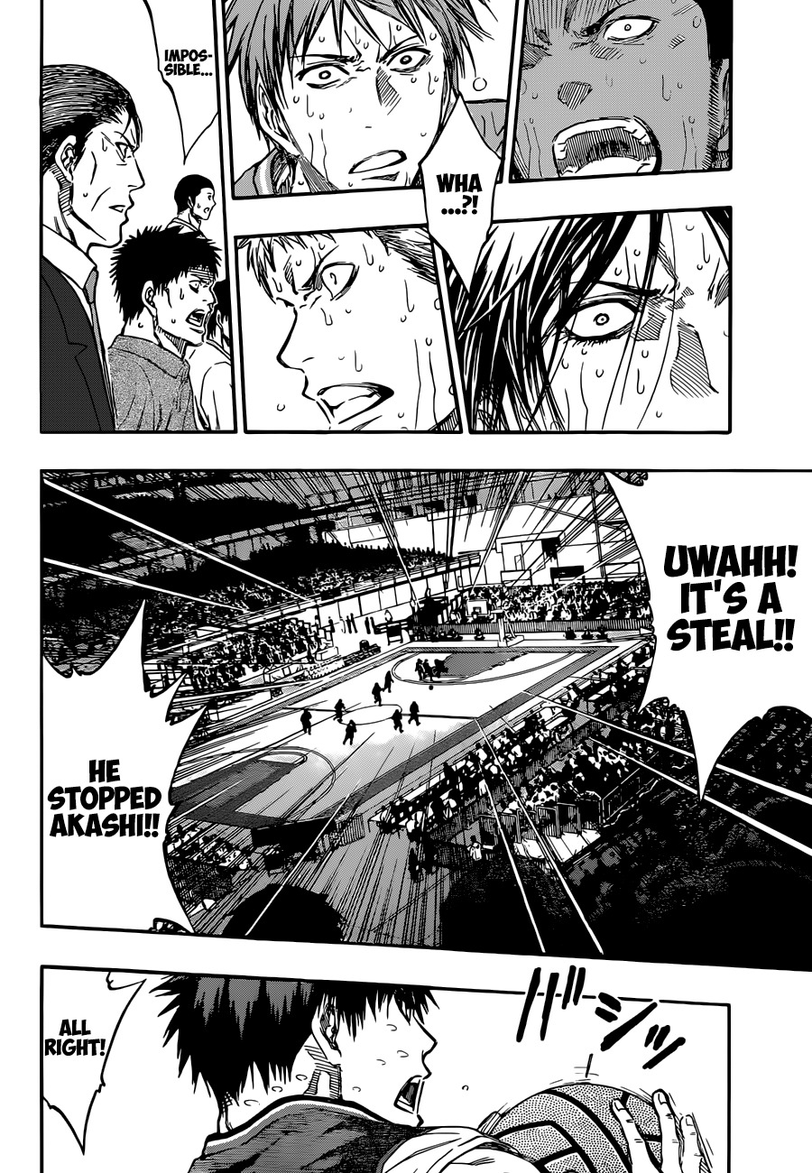 Kuroko no Basket Chapter 263 page 18 - Chapter 263: Please Stop Akashi!!
