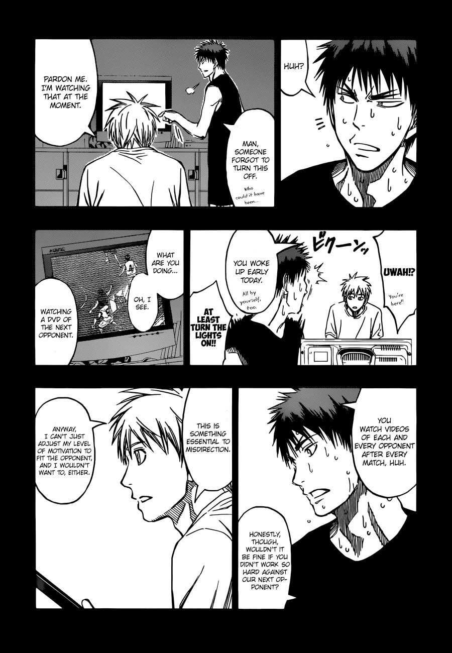 Kuroko no Basket Chapter 263 page 4 - Chapter 263: Please Stop Akashi!!