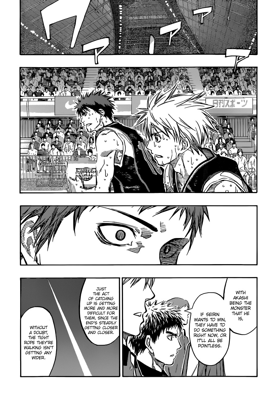 Kuroko no Basket Chapter 263 page 6 - Chapter 263: Please Stop Akashi!!