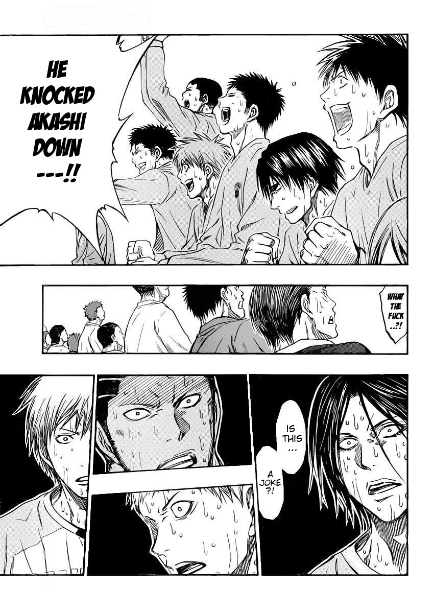 Kuroko no Basket Chapter 264 page 11 - Chapter 264: It is the First Time!!