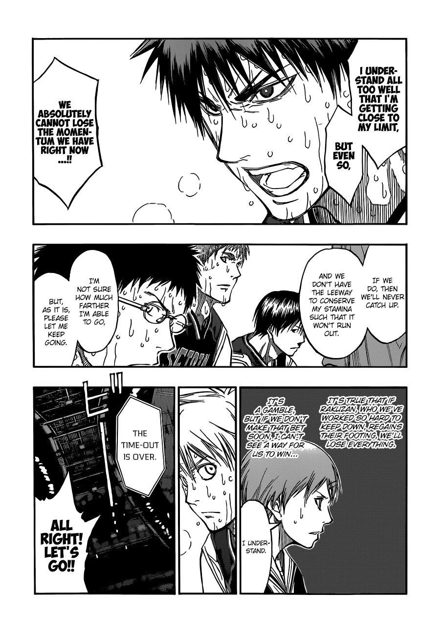 Kuroko no Basket Chapter 265 page 8 - Chapter 265: Since We Don't Have The Leiure For That