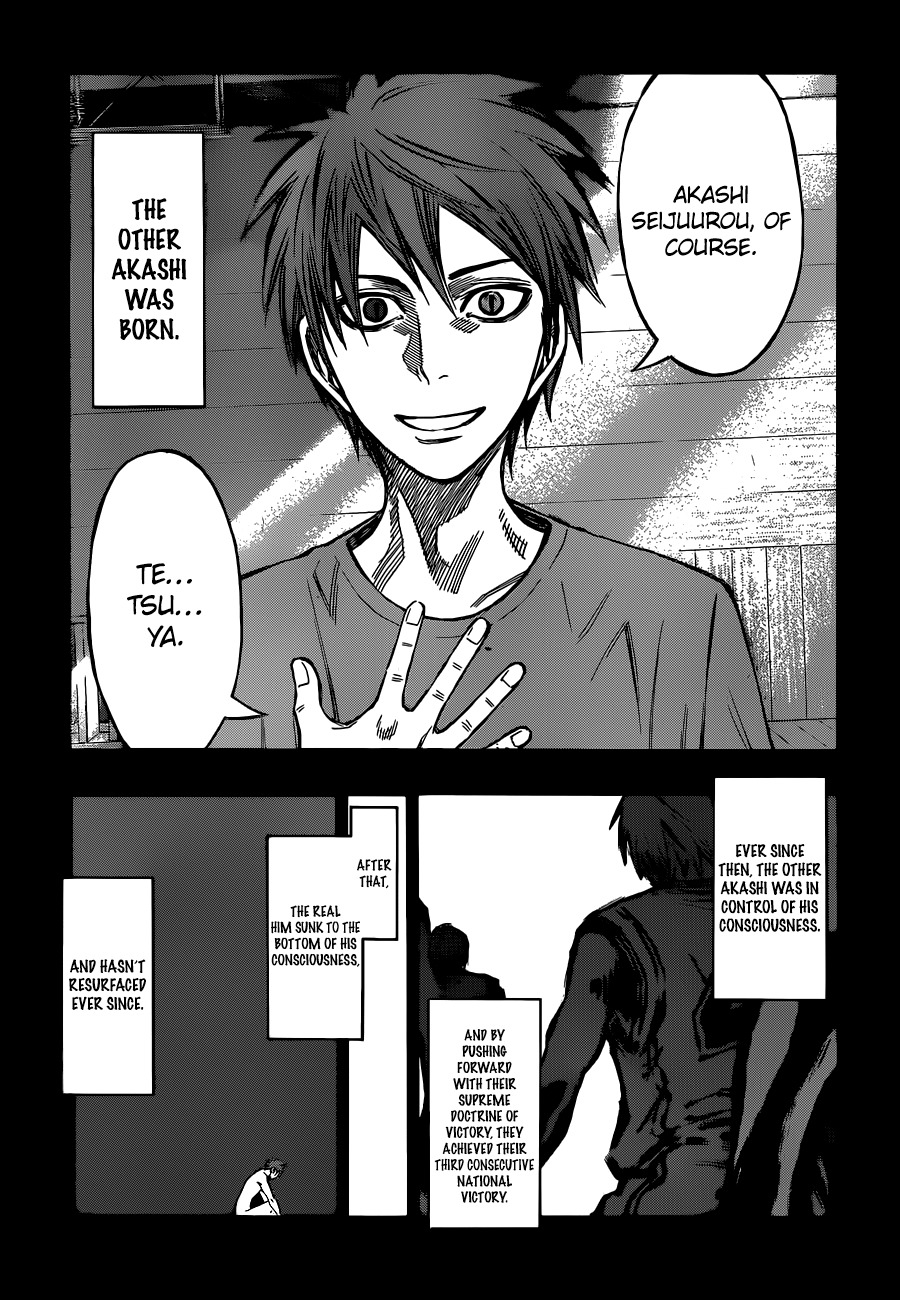 Kuroko no Basket Chapter 266 page 15 - Chapter 266: Who Are You?