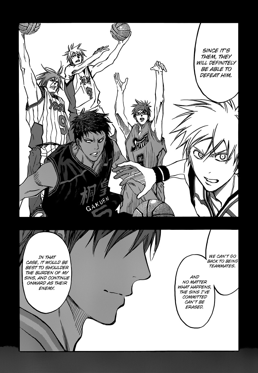 Kuroko no Basket Chapter 266 page 18 - Chapter 266: Who Are You?