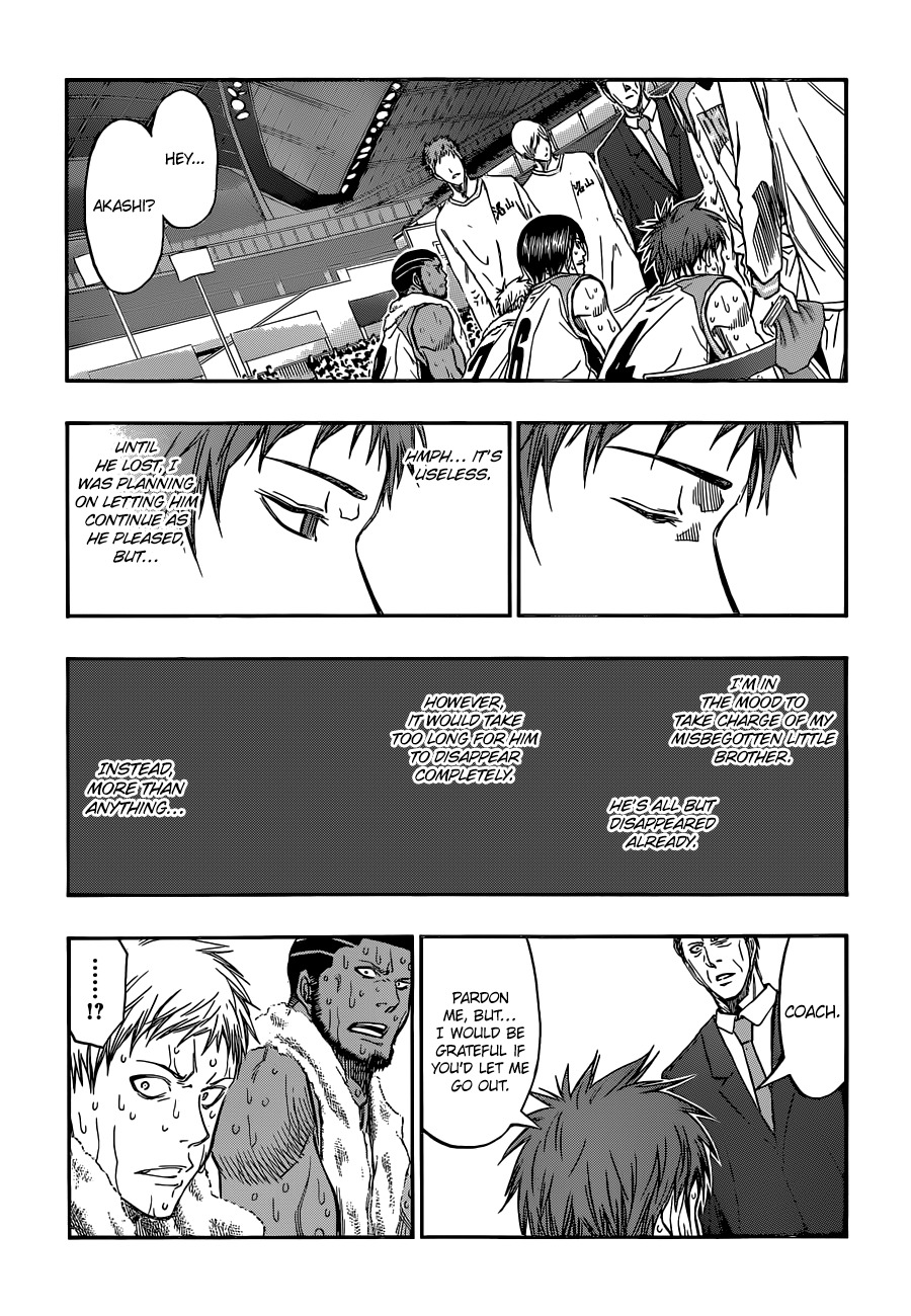 Kuroko no Basket Chapter 266 page 19 - Chapter 266: Who Are You?