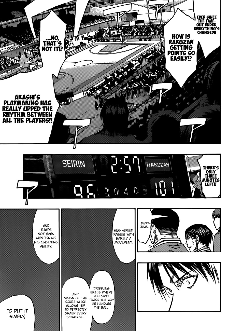 Kuroko no Basket Chapter 267 page 17 - Chapter 267: It's Been A While, Hasn't It?