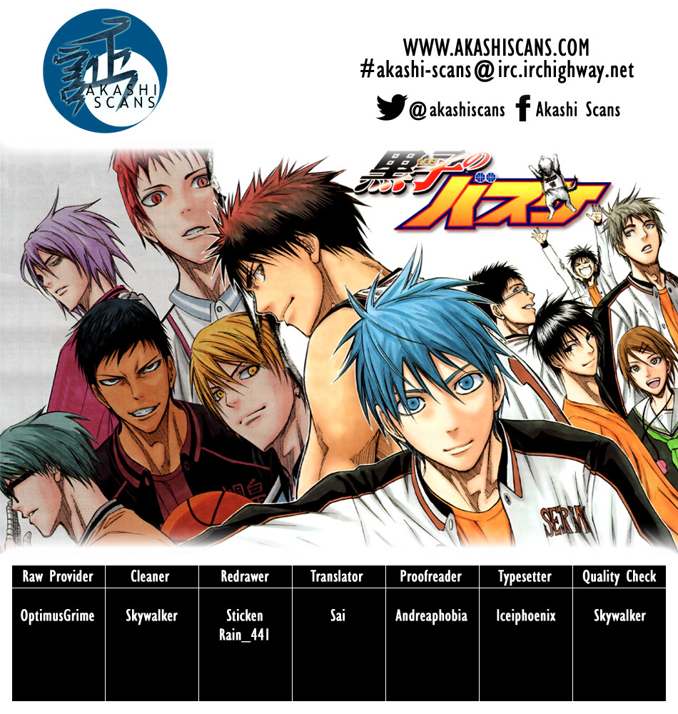 Kuroko no Basket Chapter 267 page 2 - Chapter 267: It's Been A While, Hasn't It?