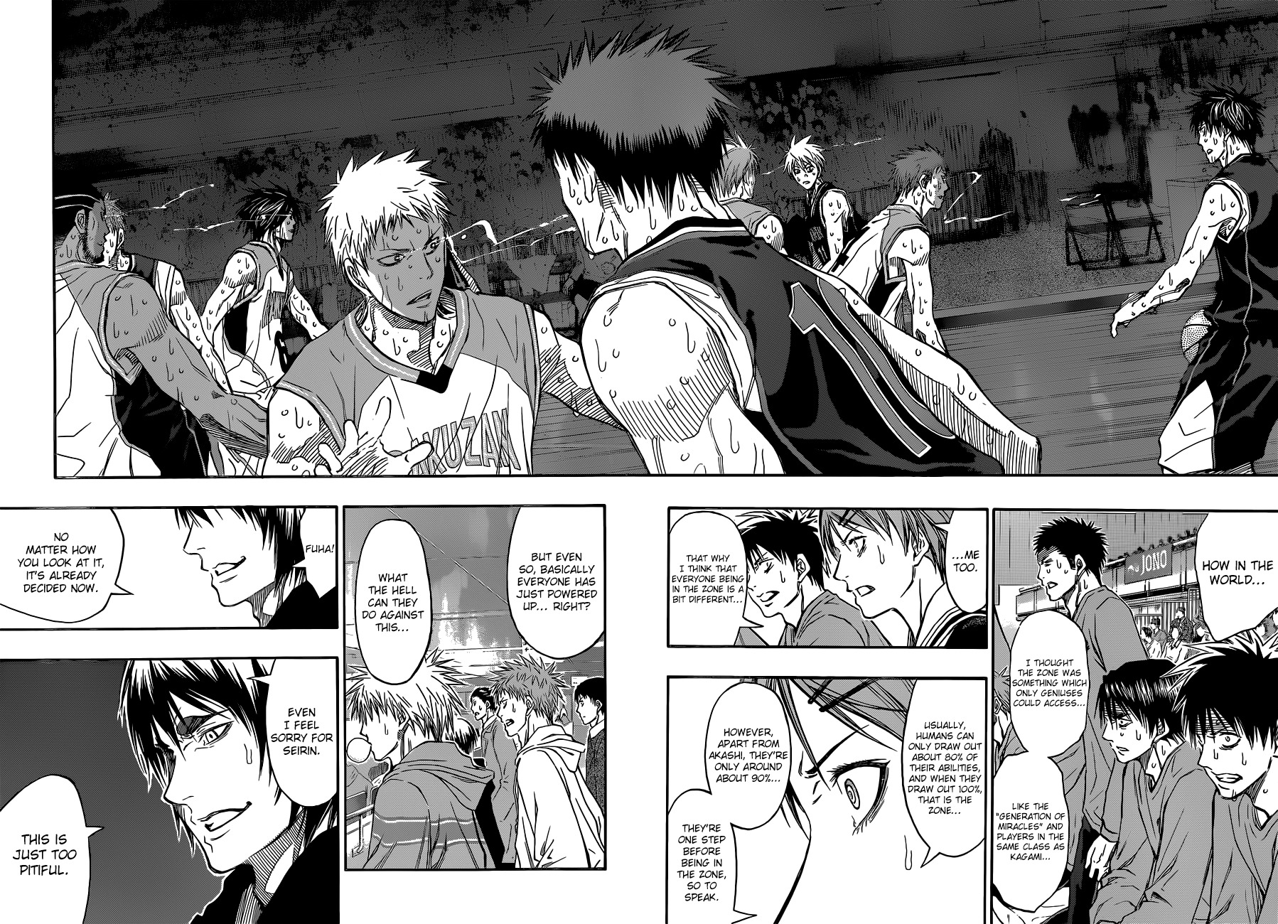 Kuroko no Basket Chapter 268 page 10 - Chapter 268: What Can They Do Against This?
