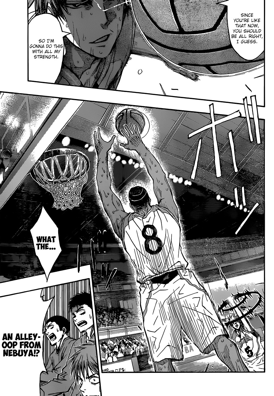 Kuroko no Basket Chapter 268 page 16 - Chapter 268: What Can They Do Against This?