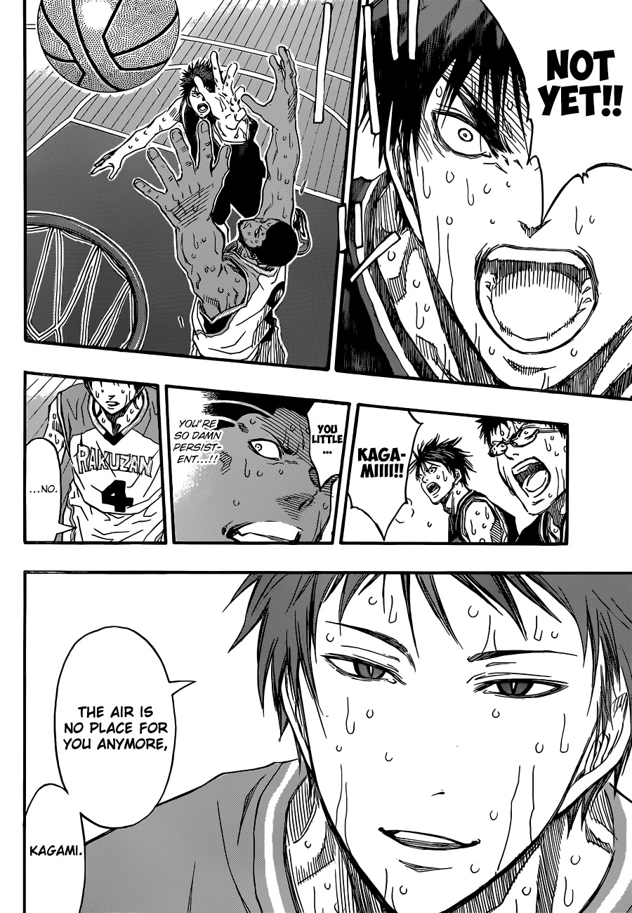 Kuroko no Basket Chapter 268 page 17 - Chapter 268: What Can They Do Against This?