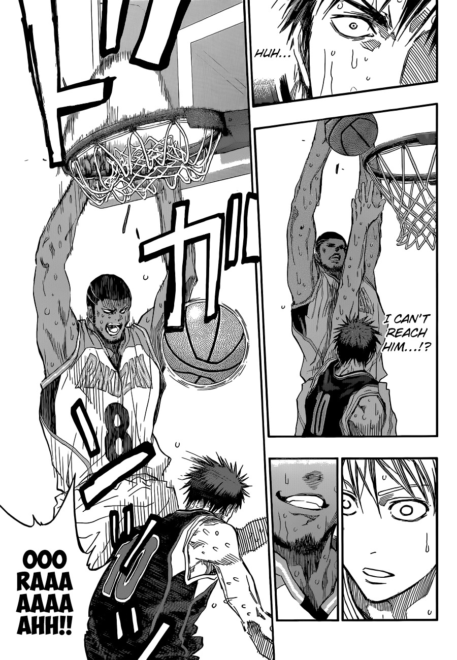Kuroko no Basket Chapter 268 page 18 - Chapter 268: What Can They Do Against This?
