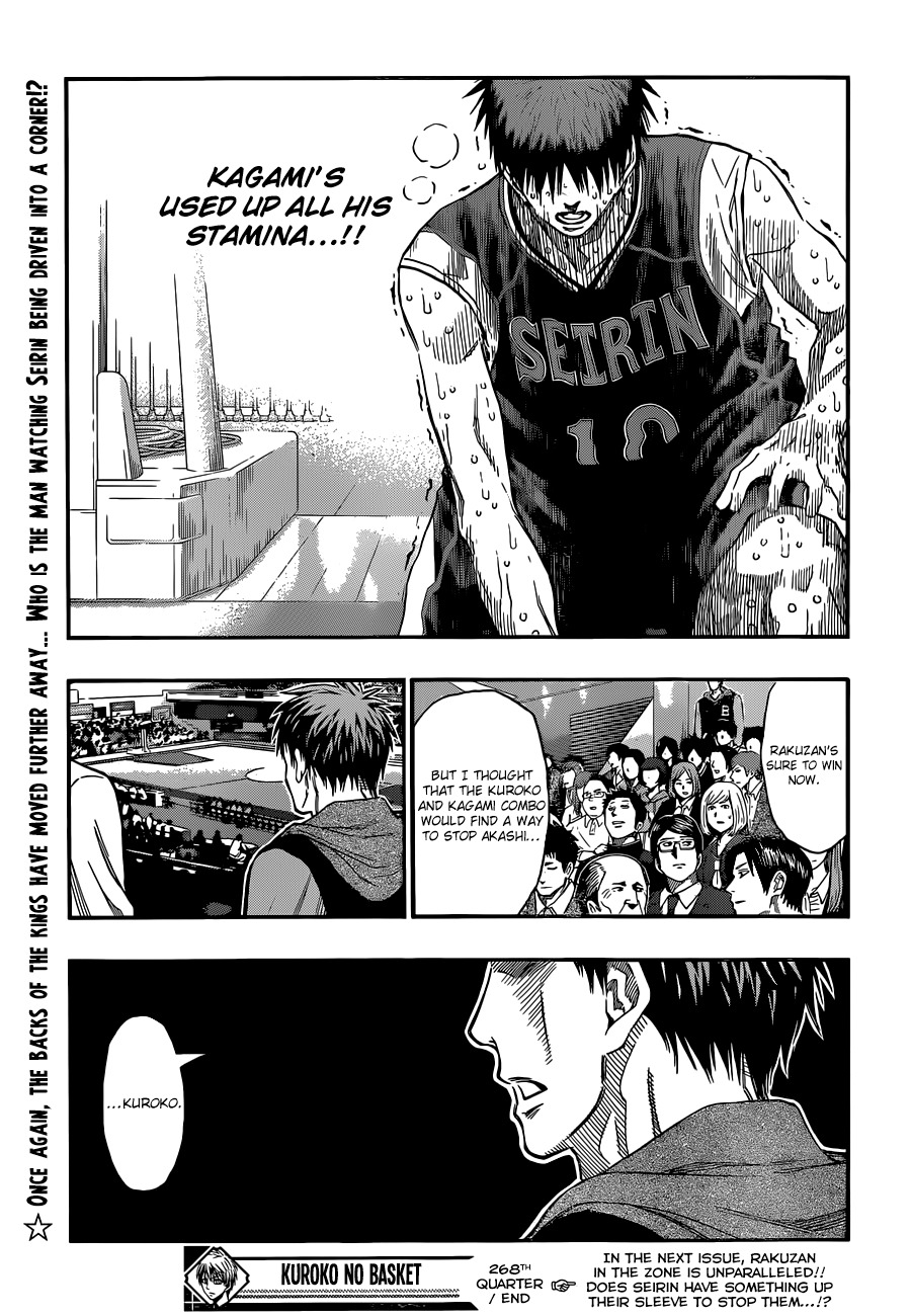 Kuroko no Basket Chapter 268 page 20 - Chapter 268: What Can They Do Against This?