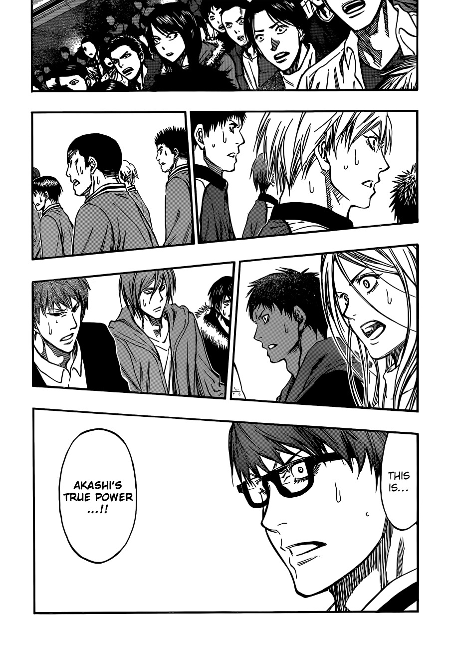 Kuroko no Basket Chapter 268 page 9 - Chapter 268: What Can They Do Against This?