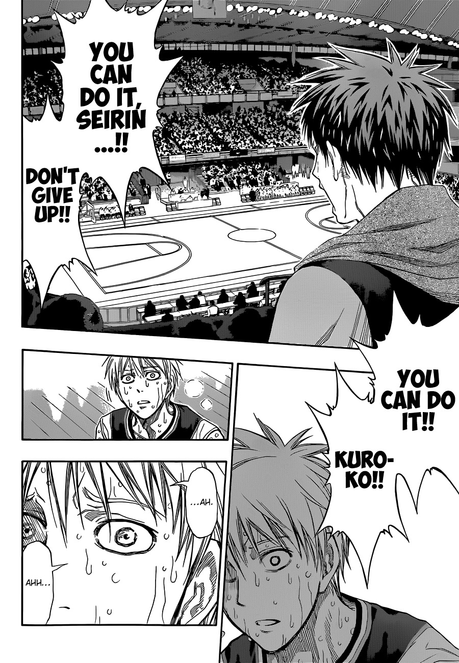 Kuroko no Basket Chapter 269 page 14 - Chapter 269: Don't Give Up!!