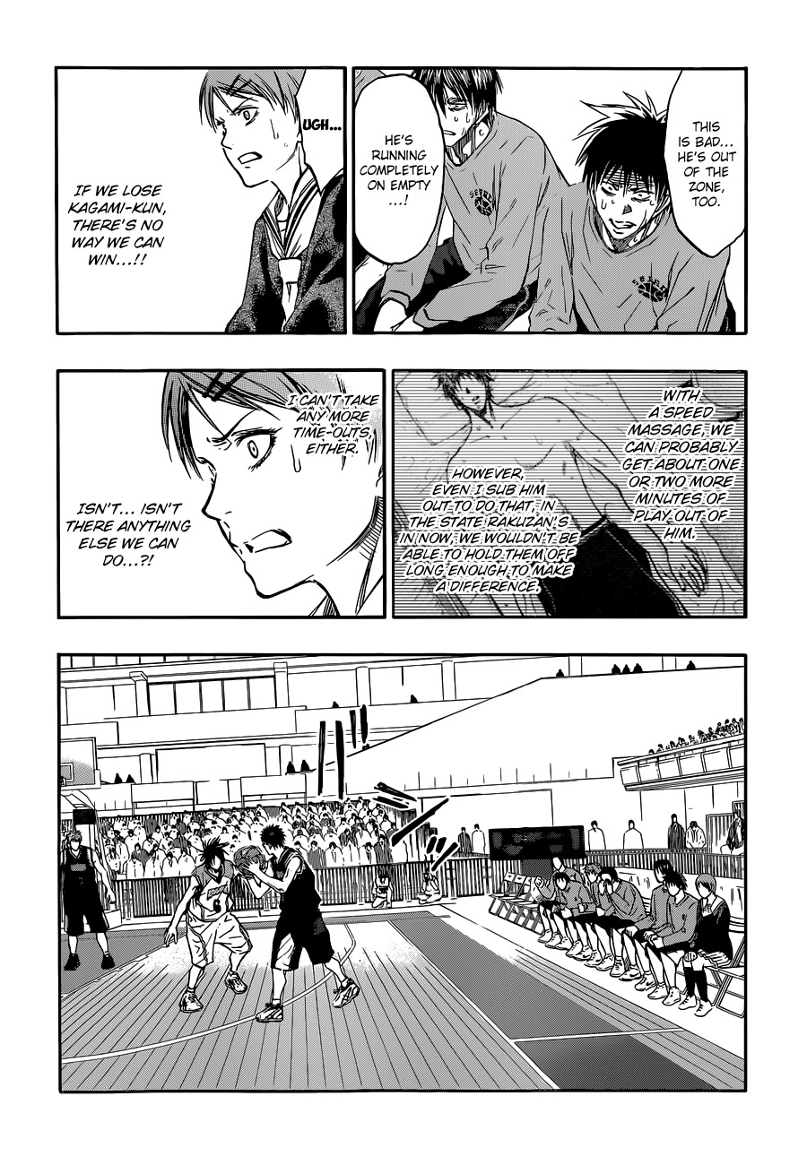 Kuroko no Basket Chapter 269 page 4 - Chapter 269: Don't Give Up!!